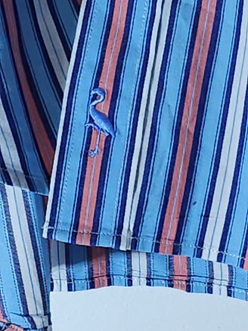Tailorbyrd Collection Men's Striped Button-Up Shirt Size Large - Picture 8 of 10